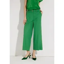 MORE&MORE Culotte Anzughose in Grün, Größe 38 - Elegante, weite Culotte in frischem Grün, perfekt für Business und Casual-Looks. Hergestellt aus einem angenehmen Materialmix für hohen Tragekomfort.