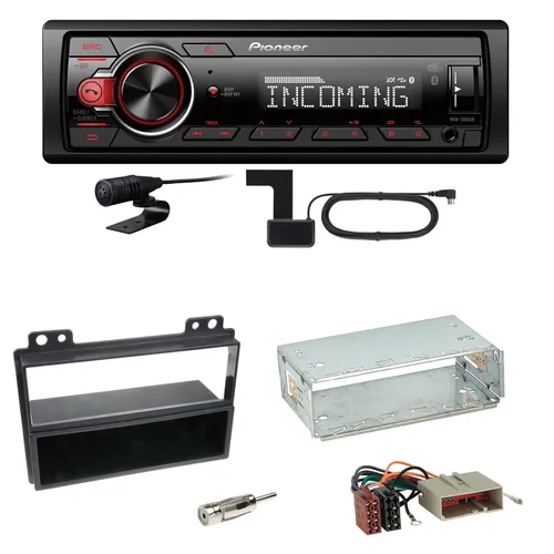 Pioneer MVH-330DAB Bluetooth Digitalradio Einbauset für Ford Fiesta Fusion - Komplettes Einbauset für Ford Fiesta und Fusion mit Pioneer MVH-330DAB. Genießen Sie digitales Radio und Bluetooth-Freisprechfunktion für mehr Sicherheit im Fahrzeug. Alle benötigten Zubehörteile sind enthalten.