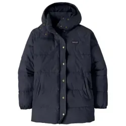Patagonia W's Cotton Down Parka - Kuscheliger Daunenmantel aus 100% Cotton in Conversion, mit 100% Recycling-Daune für optimalen Komfort. Ideal für kalte Tage, nachhaltig produziert und in einem Fair Trade Certified™-Betrieb gefertigt.