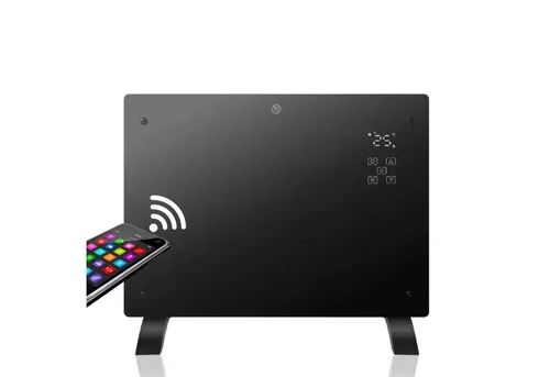 Power Smart Heater Elektroheizung 1500 W - Elektroheizkörper mit App-Control, energiesparend und flexibel nutzbar für Wandmontage oder freistehend, ideal für jeden Raum.