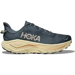 Hoka Challenger 8 Herren-Laufschuhe - Vielseitiger Gravel-Schuh in FADED NAVY - Der Hoka Challenger 8 bietet optimalen Komfort und Traktion auf Asphalt und Trails. Mit verbesserter Passform und atmungsaktivem Obermaterial ist er der ideale Begleiter für abwechslungsreiche Läufe.