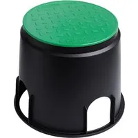 Kerry Electronics Ventilbox Bodeneinbaudose Rund Größe M