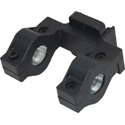 Zusätzlicher Korbhalter für Blue Bird Fahrradkörbe - Schwarz/Blau - Praktischer Halter für BLUE BIRD Fahrradkörbe, ideal zur flexiblen Nutzung an verschiedenen Fahrrädern. Einfach am Lenker zu montieren, passend für diverse Modelle der BLUE BIRD-Serie. (Körbe nicht enthalten)