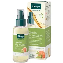 Kneipp Spezial Bio Pflegeöl - Intensivpflege für Haut - Kneipp Spezial Bio Pflegeöl für die Pflege reifer und trockener Haut. Die Rezeptur mit 100 % natürlichen Ölen sorgt für ein geschmeidiges Hautgefühl und zieht schnell ein. Ideal zur Unterstützung der Hautpflege.