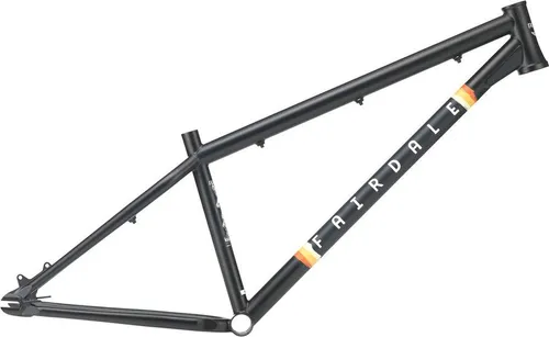 Fairdale Hareraiser DJ 26 Schwarz - Hochwertiger DJ-Rahmen aus 100% 4130 Chromoly für vielseitigen Einsatz. Ideal für den Übergang zwischen MTB und BMX, mit integrierten Kettenspannern und abnehmbaren Gyro-Tabs.