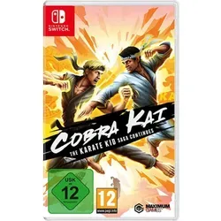 Cobra Kai: The Karate Kid Saga Continues - Nintendo Switch Spiel Key - Action & Abenteuer Spiel für Nintendo Switch, digitale Downloadversion mit Multiplayer-Funktion und Online-Spielbarkeit, ideal für Kampfkunst-Fans.