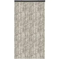 Arsvita Flauschvorhang 120 cm x 200 cm - Unistreifen Grau - Fenstervorhänge – Vielseitiger Flauschvorhang aus langlebigem Polypropylen, der Schutz vor Insekten bietet und gleichzeitig das Raumklima reguliert. Ideal für Innen- und Außenbereiche.