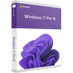 Windows 11 Pro N - Modernes Betriebssystem - Betriebssysteme - Erleben Sie die neuesten Features von Windows 11 Pro N für effizientes Arbeiten und optimiertes Gaming. Ideal für professionelle Anwender und Gamer.