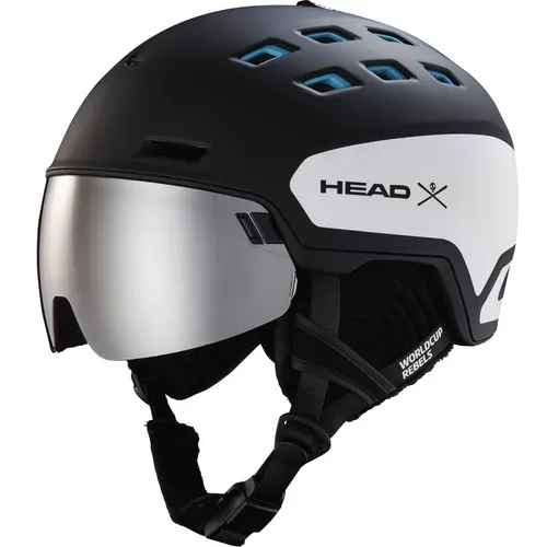 Head Radar S2 VLT 20% Skihelm - XS/S grau - Robuster In-Mold Skihelm mit integriertem Visier und BOA-Drehverschluss, ideal für Ski und Snowboard. Größe: 52-55 cm, Farbe: Grau. Entdecken Sie weitere Top-Angebote von Head bei Bergfreunde.de!