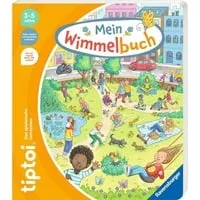 Ravensburger 49279 tiptoi Mein Wimmelbuch - Lernspiel mit interaktiven Wimmelbildern, spielerisches Entdecken der Alltagswelt mit Geräuschen und Liedern - ideal für kleine Entdecker!