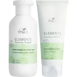 Wella Professionals Elements Renewing Set - Shampoo & Conditioner - Shampoos & Spülungen, revitalisierende Formel für gesundes und glänzendes Haar, ideal für die tägliche Pflege.