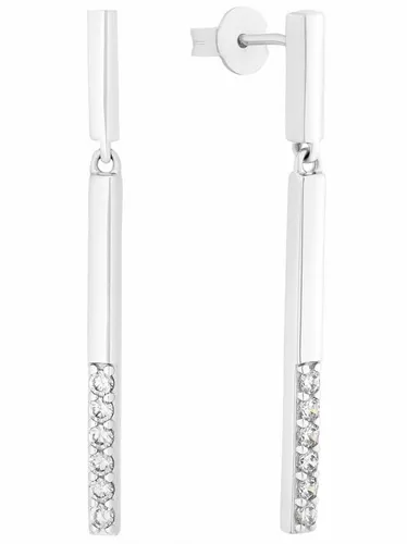 s.Oliver Ohrstecker 925 Sterling Silber mit Zirkonia - Modische Ohrringe für Damen aus hochwertigem 925 Sterling Silber, verziert mit funkelnden Zirkonia-Steinen. Kommt in einer eleganten Geschenkbox – die perfekte Geschenkidee!