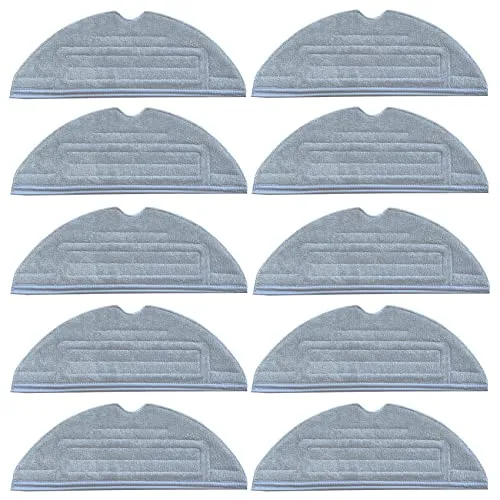 Loveco 10 Stück Wischtücher für Roborock S7 S7+ T7 T7 Plus S8 Wischtücher Wischmop (Mikrofaser-Wischtuch Ersatz)