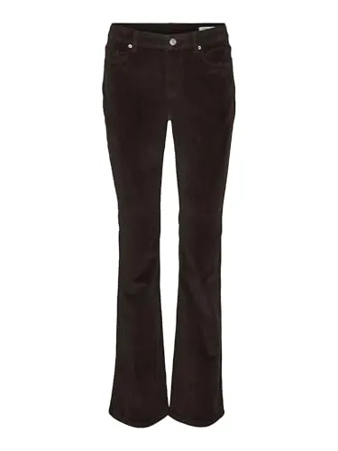 VERO MODA VMFLASH MR Flared Corduroy Pants - Stylische ausgestellte Cordhosen für Damen von VERO MODA, ideal für lässige und elegante Looks.