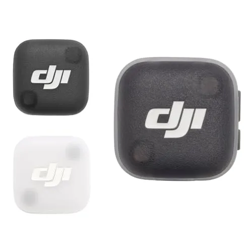 DJI Mic Mini 2 Sender, kabelloses Lavalier Mikrofon, Handy-Mikrofon, Ansteckmikrofon, DJI Microphone, Ultraleicht, 8 h Betriebszeit, Energiesparmodus, Geräuschunterdrückung, Vlog, Streaming