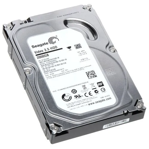 Seagate 2TB 3.5" HDD ST2000VM003-NP für Überwachung - Zuverlässige 3,5 Zoll Festplatte mit 2TB Speicher, ideal für Überwachungsanwendungen. Hohe Leistung mit 5900 RPM und 64MB Cache für schnelle Datenzugriffe.