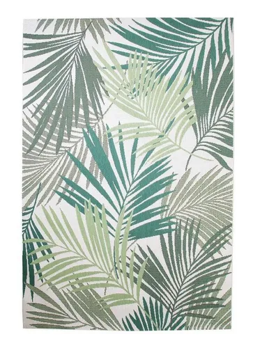 Balta Rugs Teppich STAR, 160 x 230 cm mit Blattmuster - Teppich in Grün aus pflegeleichtem Polyester, ideal für jeden Raum und sorgt für eine frische, lebendige Atmosphäre.