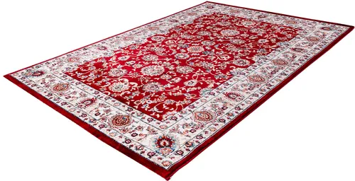 Obsession Teppich Isfahan 741 - Eleganter Flachgewebe-Teppich - Flachgewebe-Teppich mit klassisch-orientalischem Design, sorgt für einen modernen Akzent in Wohnzimmer oder Schlafzimmer und überzeugt durch seine aufregende Struktur.