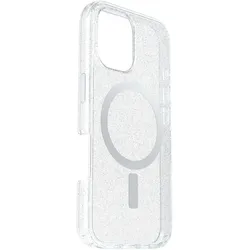 OtterBox Symmetry Clear MagSafe Hülle für Apple iPhone 16 - Stardust - Schutz und Stil vereint: Die OtterBox Symmetry Clear Hülle mit MagSafe für iPhone 16 bietet kratzfesten Schutz und ein schlankes Design.