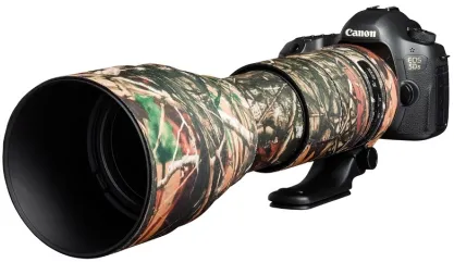 EASYCOVER Lens Oak Cover Camou. Forest für Tamron 150-600mm G2 - Schutzabdeckung für Tamron 150-600mm G2, wasserabweisend und perfekt für Outdoor-Fotografie geeignet.