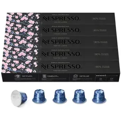 NESPRESSO ORIGINAL Tokyo Lungo - 50 Kaffeekapseln für ORIGINAL Maschinen - Erleben Sie den einzigartigen Tokyo Lungo mit blumigen und fruchtigen Noten. Diese Kaffeekapseln aus 80% recycelbarem Aluminium sind perfekt für Ihre ORIGINAL Maschine und garantieren einen besonderen Genuss.