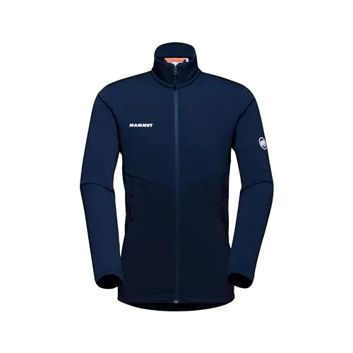 Mammut Aconcagua Light ML Jacket Men marine (XXL) - Funktionsjacke aus leichtem Polartec Power Grid Fleece, atmungsaktiv und schnelltrocknend – ideal für Sommeraktivitäten und vielseitig einsetzbar beim Wandern, Klettern oder Skitouren.