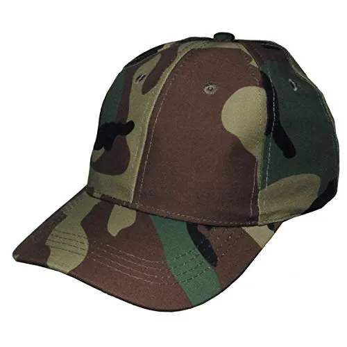MFH 17101 Größenverstellbares Kinder Baseball Cap (Woodland)