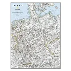 National Geographic Classic Germany Karte - Detailreiche Landkarte von Deutschland, ideal für Reisende und Entdecker. Perfekte Ergänzung für Ihre Sammlung in der Kategorie Papeterie und Medien.
