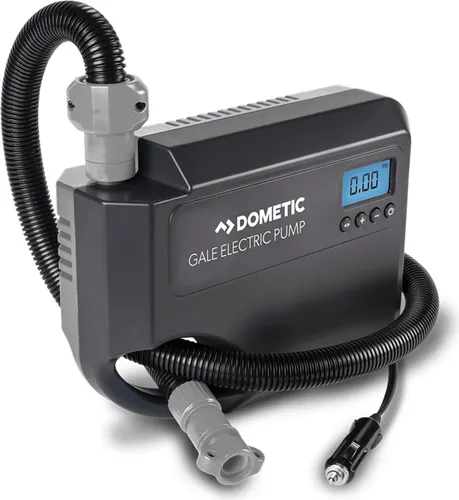 DOMETIC Elektrische Pumpe 9120000437 - Zelt- & Strandmuschelzubehör, leistungsstarke elektrische Pumpe für schnelles und müheloses Aufpumpen von Campingzelten.