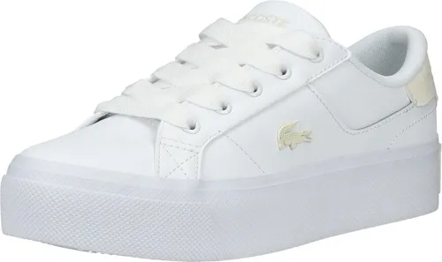 Lacoste Sneaker Ziane Platform Animal - Sportlicher Schnürer aus hochwertigem Leder und Synthetik, ideal für den Alltag. Mit markantem Lacoste-Logo und flachem Absatz für Komfort und Stil.