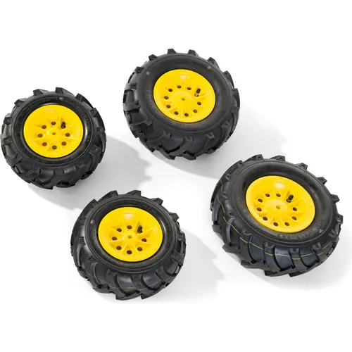 Rolly Toys Air Tyre – Luftbereifung für rollyJunior und rollyFarmtrac - Tretfahrzeuge für Kinder – Robuste Luftreifen für ein angenehmes Fahrgefühl auf Rasen, Sand und Asphalt, ideal für kleine Abenteurer!