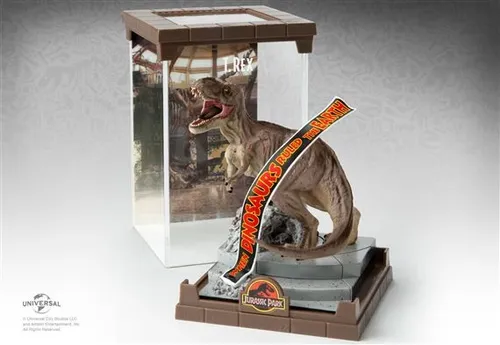 Jurassic Park Tyrannosaurus Rex Diorama 18 cm - Aufstellfigur: Detailgetreues PVC Diorama des Tyrannosaurus Rex aus Jurassic Park, perfekt für Sammler und Fans.