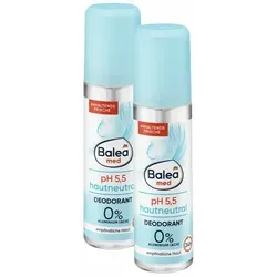 dm-drogerie markt GmbH & Co. KG Deo-Zerstäuber pH 5,5 Hautneutral - Balea, 2-tlg., Deodorant, Balea