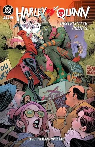Harley Quinn Vol 1: Destructive Co von Kalan Elliott - Spannender Comicband über die berühmte Antiheldin, ideal für Harley Quinn-Fans und Comicliebhaber.