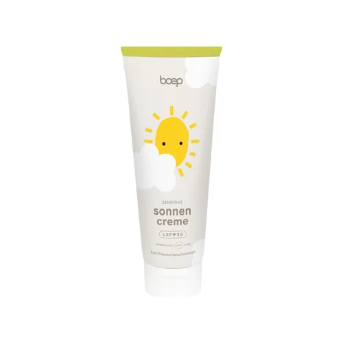 boep Sonnencreme Sensitiv LSF30 | Mineralischer Schutz für Babys, Kinder & Erwachsene - Sonnencreme für empfindliche Haut: Parfümfrei, vegan und dermatologisch getestet. Sofortiger Schutz mit Zinkoxid, ideal für die ganze Familie und ohne bedenkliche Inhaltsstoffe.