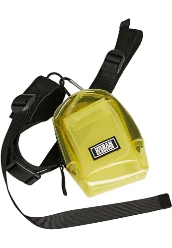 Urban Classics Unisex Erwachsene Tb3319-utility Beltbag Transparent Gepäck- Handgepäck, Yellow, S/M