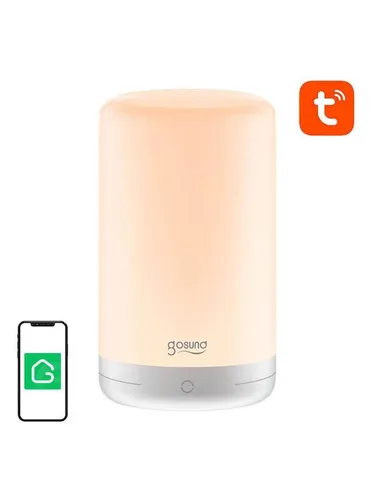 Gosund RGB WiFi Smart Night Light LB3 Tuya - Smart Home: Vielseitige RGB-Beleuchtung mit 16 Millionen Farben, Sprachsteuerung und App-Management für ein perfektes Ambiente.