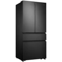 Hisense French Door RF540 RF540N4SBF2 - 181,7 cm, schwarz - Kühlschrank mit 4-Sterne-Gefrierfach und Total No-Frost Technologie, ideal für eine effiziente Lagerung von Lebensmitteln.