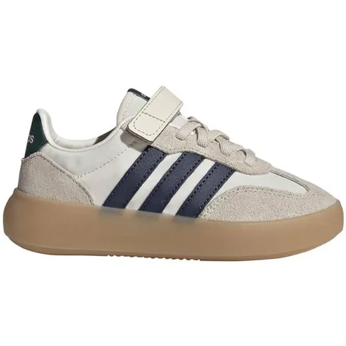 adidas BARREDA DECODE KIDS Sneaker mit Klettverschluss für Kinder & Jugendliche - Sportliche Sneaker in Off White mit Klettverschluss, ideal für den Alltag. Bequeme Passform und robustes Obermaterial sorgen für Freude beim Tragen.
