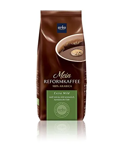 Kaffee REFORMKAFFEE extra mild von arko, 500g Bohnen