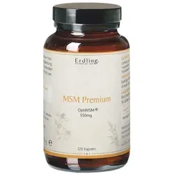MSM Premium mit OptiMSM® – Organischer Schwefel Kapseln - Arzneimittel mit hochwertigem OptiMSM® für optimale Gelenk- und Muskelgesundheit. 120 Kapseln für eine langanhaltende Wirkung.