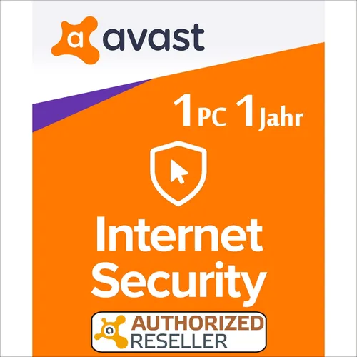Avast Internet Security 1 PC 1 Jahr 2025 Vollversion/Upgrade Antivirus Premium