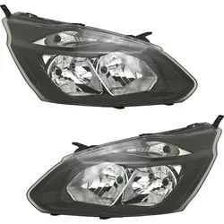 TYC Scheinwerfer Set für Ford Transit Tourneo Custom 12- H7 H15 - Hochwertiges Scheinwerfer Set für Ford Transit/Tourneo Custom, 2-teilig mit Tagfahrlicht. Ideal für eine optimale Sicht und einfache Montage, inkl. Stellmotor für die Leuchtweitenregelung.