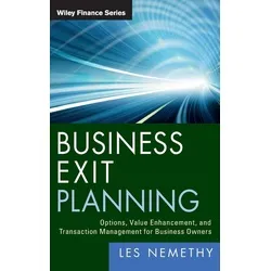 Business Exit Planning von Les Nemethy / Wiley / Buch