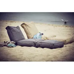 Gartenmatratze Gideon, Anthrazit - Isomatten für den Außenbereich, ideal zum Entspannen und Genießen der Natur mit komfortabler Liegefläche und ästhetischem Design.