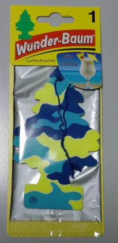 Piña Colada Wunderbaum Lufterfrischer - Original Little Trees - Erleben Sie den tropischen Duft der Piña Colada mit diesem originalen Lufterfrischer von WUNDER-BAUM. Ideal für Ihr Auto oder Zuhause, sorgt er für eine angenehme Atmosphäre.