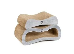 Canadian Cat Company Kratzbrett Orbit + Satellite SMALL - Stylisches Kratzbrett-Set für Katzen, platzsparend und langlebig. Fördert Krallenpflege und Spieltrieb, ideal für gesunde Katzenaktivität.