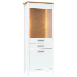 Inter Link Vitrine Sicilia Dekor Weiß