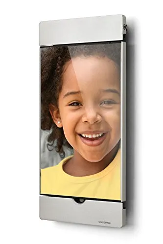 Smart things s18 s sDock Mini 4 Silber 2. Generation – Abschließbare Wandhalterung für iPad mini 4 + 5 - Praktische, um 90° drehbare Wandhalterung für iPad mini 4+5 – ideal als Ladestation und Fotorahmen. Sicherer Halt im Büro oder öffentlichen Einrichtungen durch abschließbare Funktion. Einfaches Einsetzen und Herausnehmen des iPads.