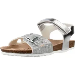 GEOX JUNIOR GIRL J ADRIEL GIRL C Sandalen Silber 35 EU - Stylische Sandalen für Mädchen mit atmungsaktivem Design, perfekt für warme Tage und den täglichen Einsatz.